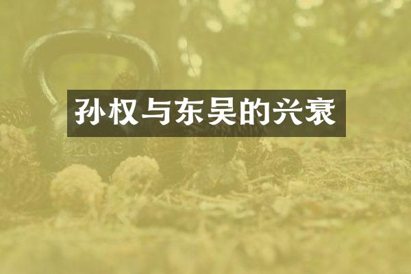 孙权与东吴的兴衰