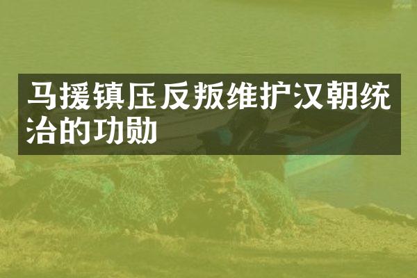 马援镇压反叛维护汉朝统治的功勋