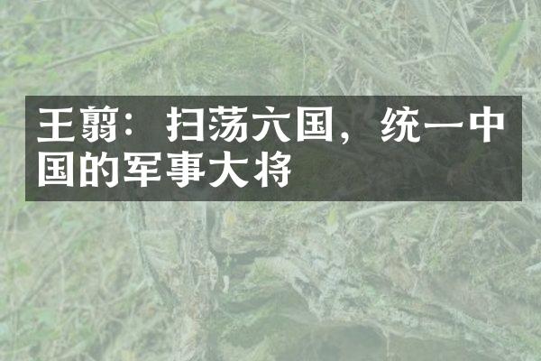 王翦：扫荡六国，统一中国的军事大将